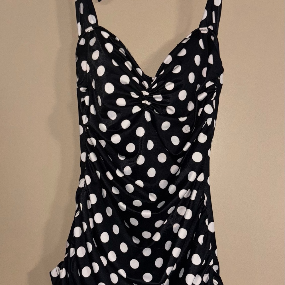 Esther Williams Swimsuit Polka Dot One Piece